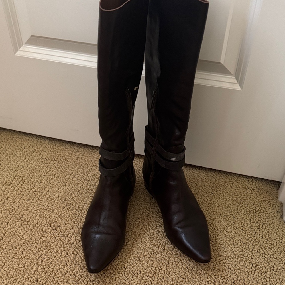 Duccio Del Duca Leather Boots
